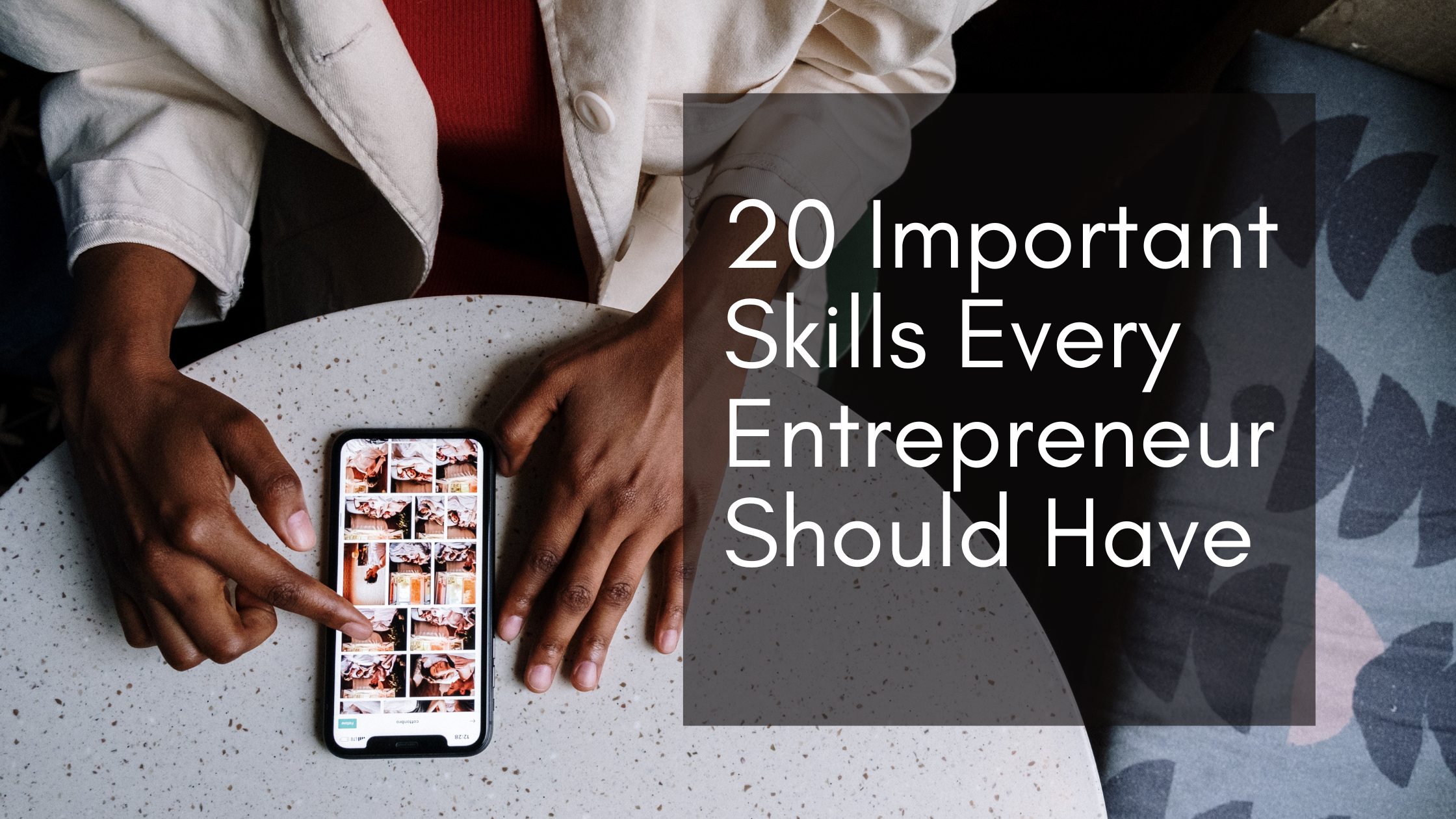 Entrepreneurship skills